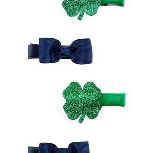 CARTER'S 4 Pack Hair Bow Clips NWT